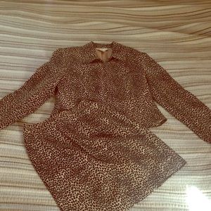 Jacket and skirt set